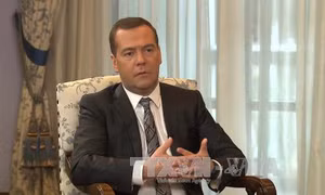 Thủ tướng Nga Medvedev thăm chính thức Việt Nam 