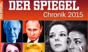 Ông Putin lên trang bìa tạp chí Spiegel số tổng kết năm