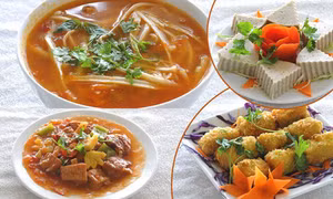 Thực phẩm chay đắt hàng trong tháng Giêng 
