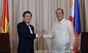 Chủ tịch nước hội đàm với Tổng thống Philippines