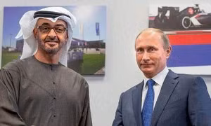 Tổng thống Nga gặp Hoàng thái tử Arab Thống nhất 