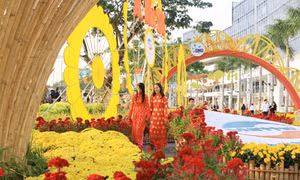 TP.HCM khai mạc hội Hoa Xuân Ất Mùi