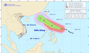 Thông tin mới về bão Maysak