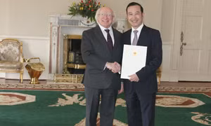 CH Ireland mong muốn tăng cường quan hệ với Việt Nam