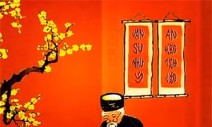 Ngày Xuân đọc câu đối hay