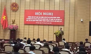 Hà Nội thông báo kết quả xác định chỉ số cải cách hành chính