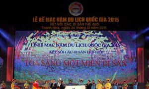 Bế mạc Năm Du lịch Quốc gia 2015