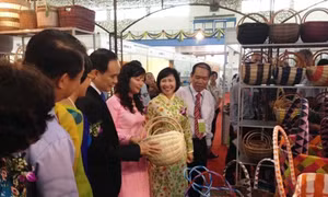 Khai mạc hội chợ Hàng thủ công mỹ nghệ Hà Nội 2014