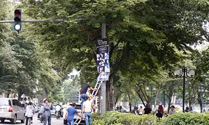 Xử lý quảng cáo, băng rôn vi phạm