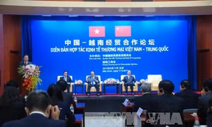 Đồng chí Nguyễn Xuân Phúc dự Diễn đàn hợp tác kinh tế Việt - Trung 