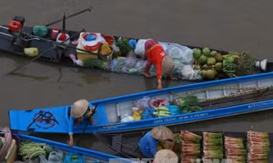 Muôn màu giao thông đường thủy đồng bằng sông Cửu Long