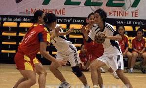 Việt Nam thắng lớn tại Giải bóng ném vô địch ĐNA