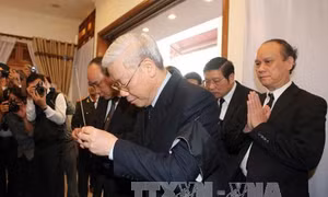 Lễ viếng đồng chí Nguyễn Bá Thanh 