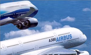 Airbus vượt Boeing về số đơn đặt hàng máy bay 