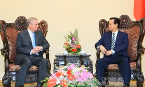 Thủ tướng Nguyễn Tấn Dũng tiếp Hoàng tử Anh Andrew