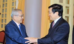 Chủ tịch nước tiếp Đoàn Hội hữu nghị Nhật-Việt vùng Kansai