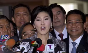 Quan chức Mỹ gặp cựu Thủ tướng Yingluck 