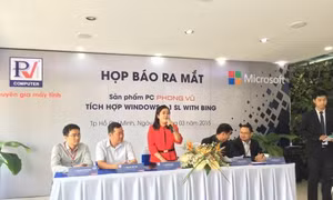 PC ‘Windows 8.1 with Bing' thương hiệu Việt có mặt tại thị trường