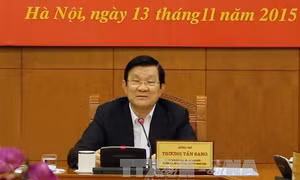 Chủ tịch nước chủ trì họp Ban Chỉ đạo Cải cách tư pháp TW