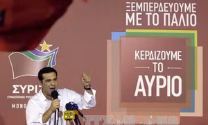 Ông Alexis Tsipras tuyên thệ nhậm chức Thủ tướng Hy Lạp
