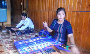 Thổ cẩm dệt tay của người K’ho