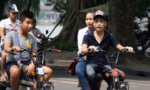 Ngăn chặn tai nạn từ xe đạp điện 