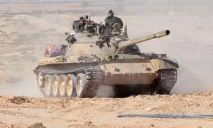 Binh sĩ Syria chiến đấu trên đống đổ nát Palmyra