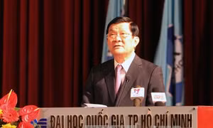 Chủ tịch nước dự kỷ niệm 20 năm Đại học Quốc gia TP.HCM