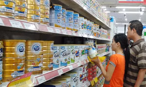 Giá sữa giảm không đáng kể