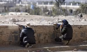 Phiến quân chiếm Dinh Tổng thống Yemen