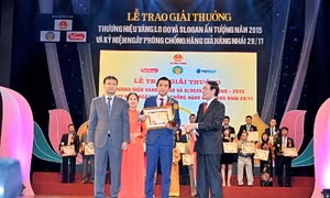 Amway Việt Nam đạt thương hiệu vàng 2015