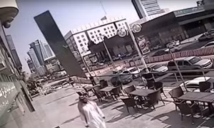 Người đi bộ may mắn nhất năm 2015