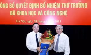 Đồng chí Chu Ngọc Anh làm Thứ trưởng Bộ KH&CN