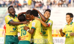 Vòng 21 V-League 2015: Đồng Tháp thắng Hoàng Anh Gia Lai 1-0