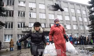 Khủng hoảng nhân đạo trầm trọng tại Ukraine 