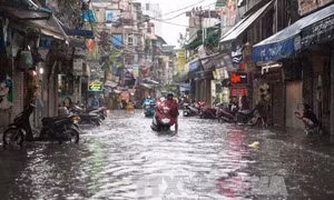 Trong tháng 9 Bắc Bộ có khả năng xảy ra 3 đến 4 đợt mưa