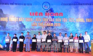 Bế mạc Liên hoan nghệ thuật hát Then, đàn tính
