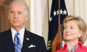 Tình bạn đầy biến động của bà Hillary và Phó Tổng thống Biden
