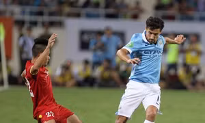 Thua 1-8 trước Man City, tuyển Việt Nam cọ xát, tích lũy kinh nghiệm 