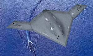 'Ma biển' X-47B tiếp liệu trên không thành công