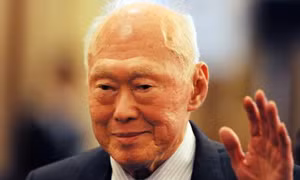 Ông Lý Quang Diệu là "Người châu Á của năm 2015"