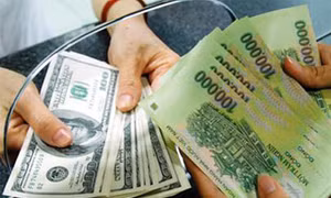 Ngân hàng Nhà nước tăng 1% tỷ giá VND/USD