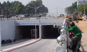 Thông xe hầm chui nút giao thông Tam Hiệp trên quốc lộ 1A