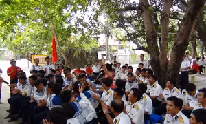Đảo Sơn Ca có “Vườn hoa Đại tướng”