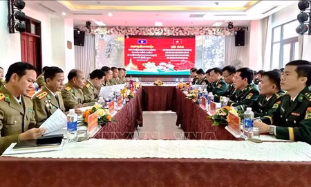 Tăng cường hợp tác bảo vệ an ninh biên giới Việt Nam - Lào