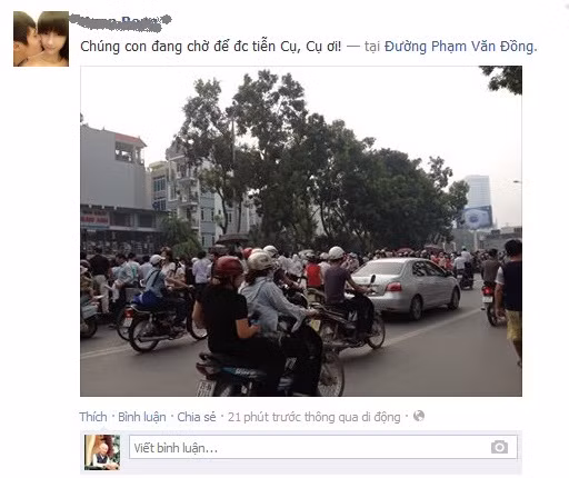 Cộng đồng mạng nghẹn ngào dõi theo linh cữu Đại tướng ảnh 9