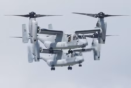 Máy bay Osprey tham gia tập trận chung Mỹ-Nhật ảnh 1
