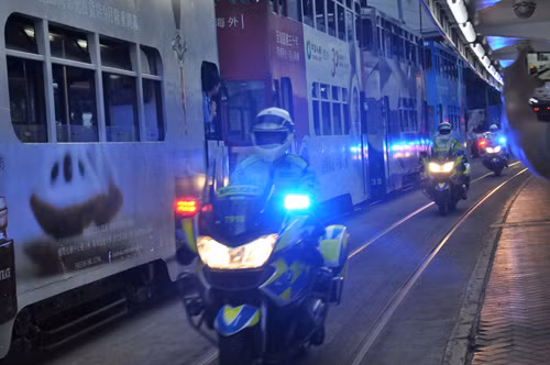 Biểu tình ở Hong Kong: Những hình ảnh đối lập ảnh 4