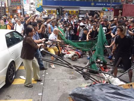 Biểu tình ở Hong Kong: Tiếp tục giằng co tại Mong Kok ảnh 7