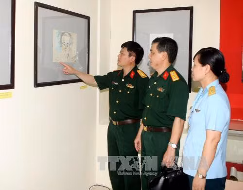 Triển lãm tranh về Đại tướng Võ Nguyên Giáp ảnh 1